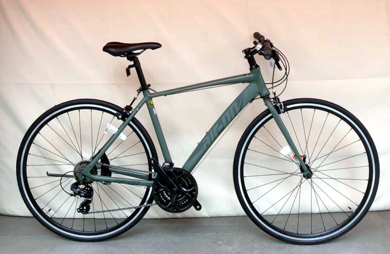 楽天市場】クロスバイク サカモト 700C エアーオン II (イエロー