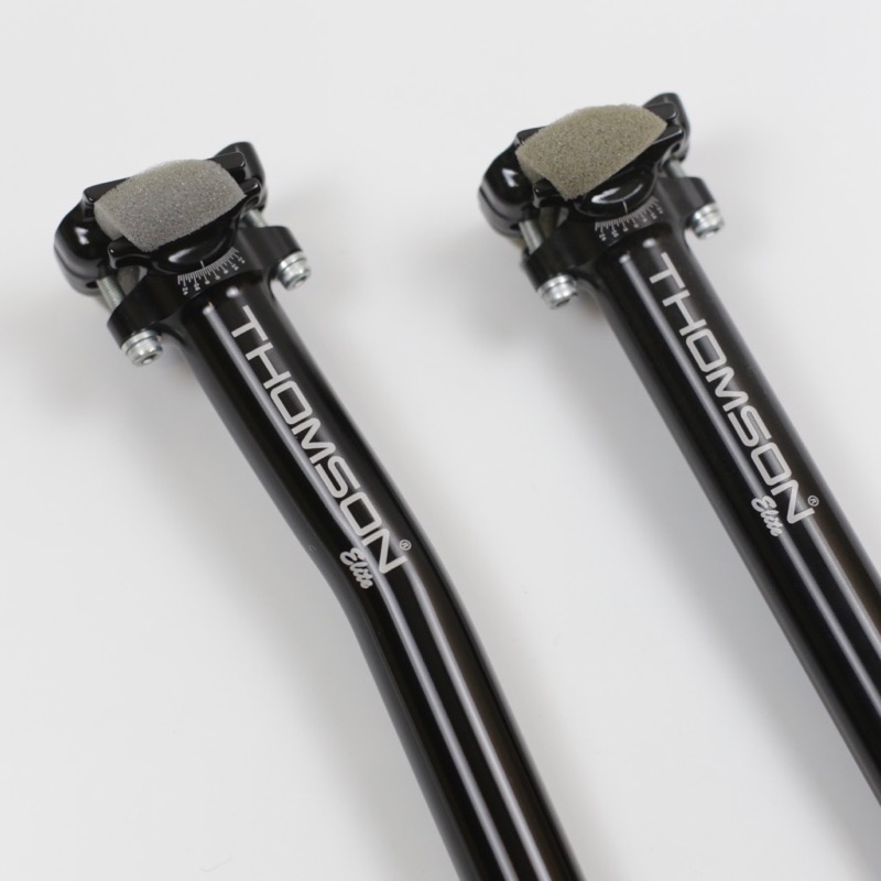 楽天市場】THOMSON ELITE SEATPOST 30.9mm Black Straight / Setback