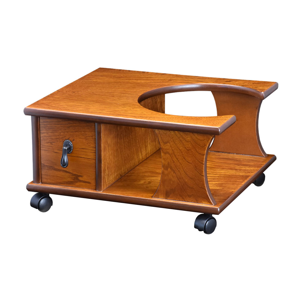 楽天市場】お座敷ワゴン みやび 送料無料 キャスター付 収納 煎茶 急須