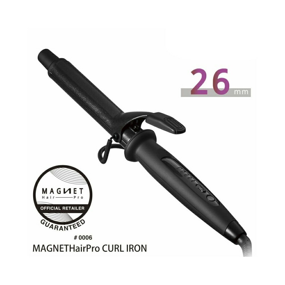 楽天市場】マグネットヘアプロ カールアイロン 38mm MAGNETHairPro