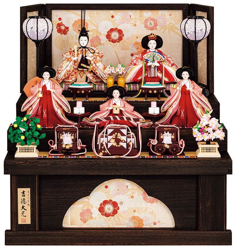楽天市場】【クーポン利用で10%OFF】雛人形 コンパクト 吉徳大光