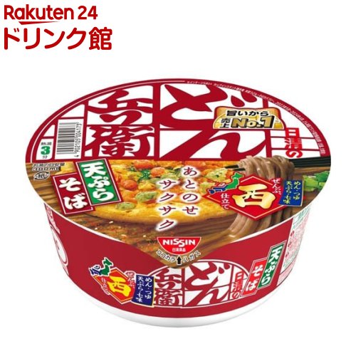 楽天市場】日清のどん兵衛 きつねうどん 西(95g×12食入)【日清のどん