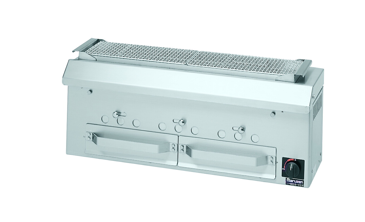 楽天市場】MCK-124 マルゼン 炭火下火式焼物器 本格炭焼き 火起し