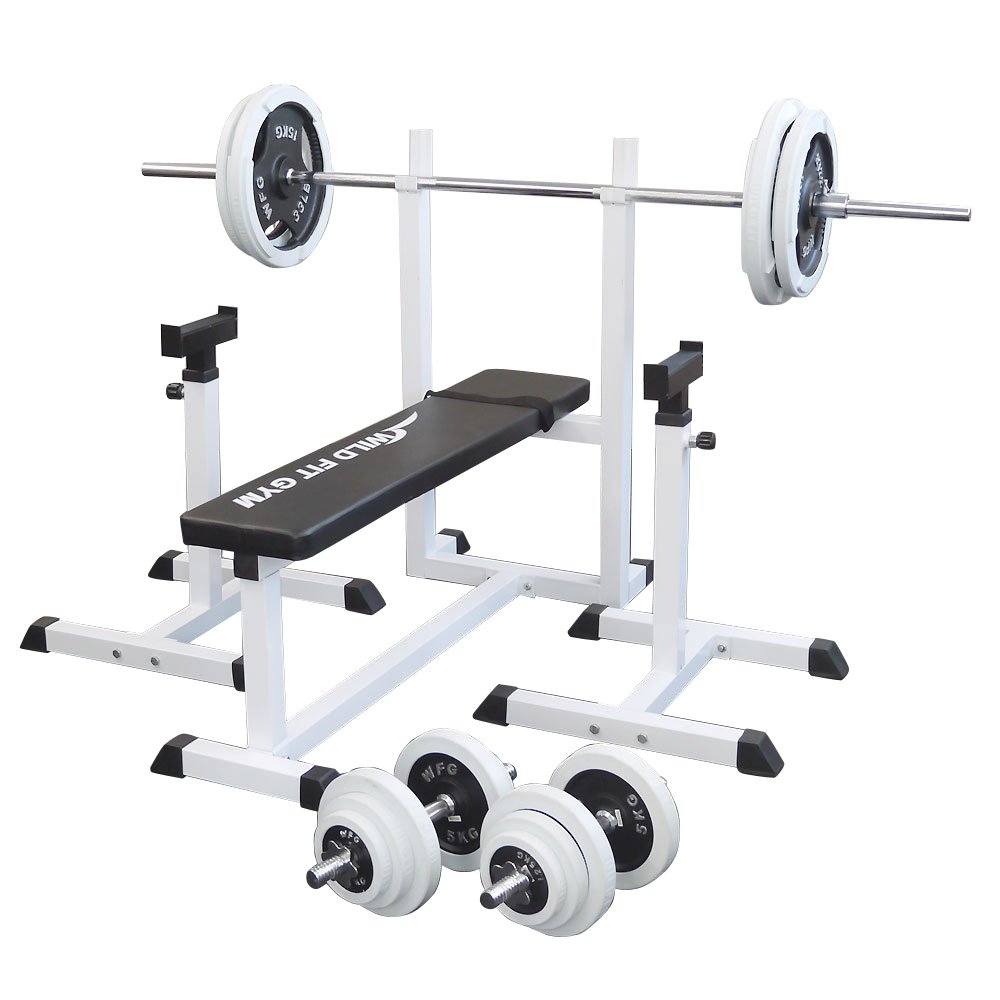 楽天市場】フォールディングジムセット アイアン 140kg筋トレ