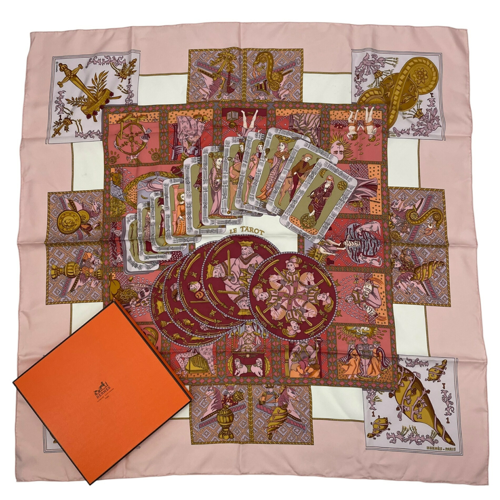 楽天市場】【未使用品】HERMES エルメス タロットカード トランプ 78枚