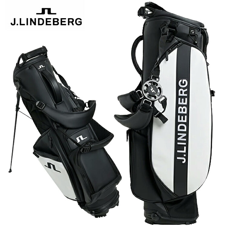 楽天市場】J.LINDEBERG ゴルフ スタンド式 キャディバッグ 9型 073