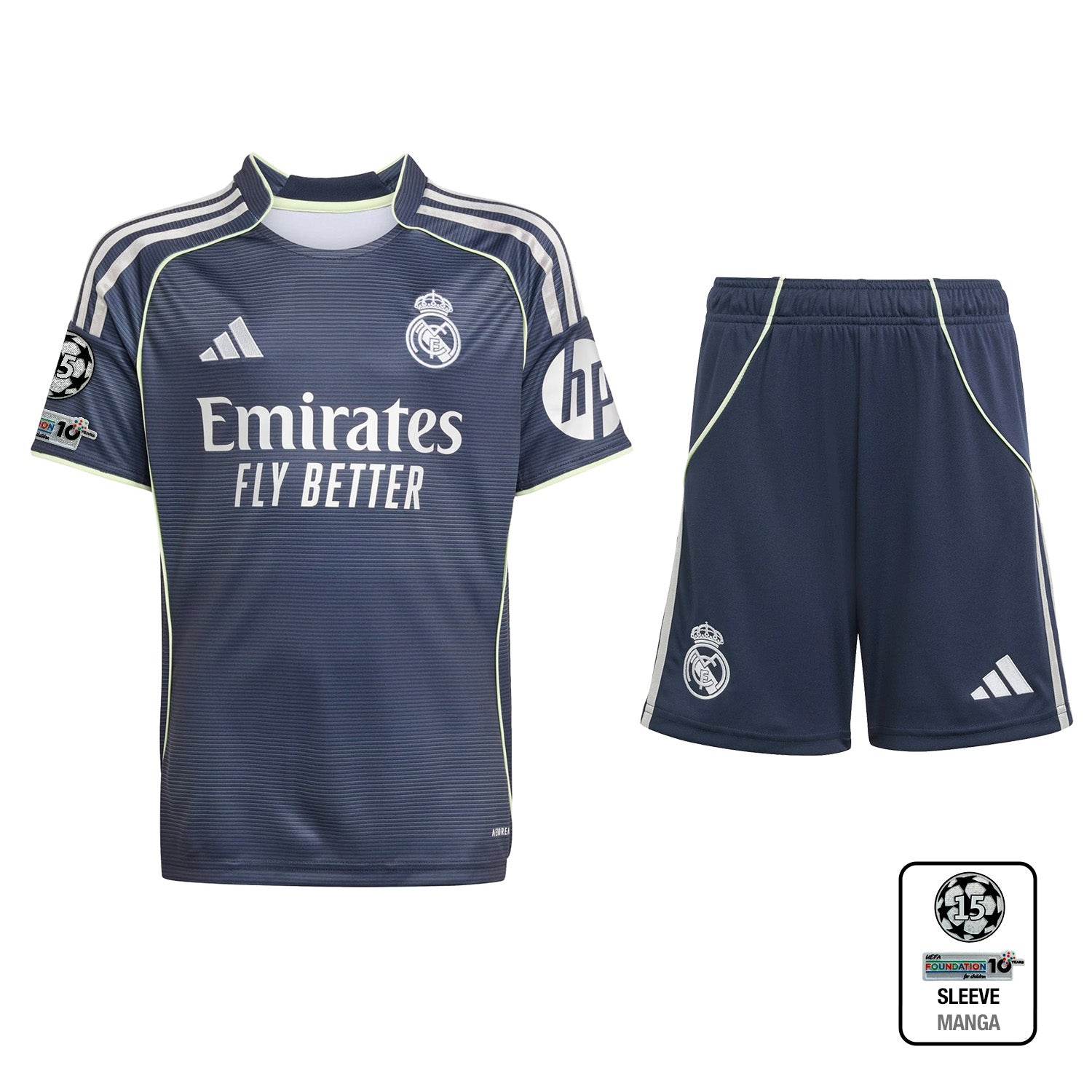 ユースアウェイキット 25/26 ネイビー – レアル・マドリードCF公式