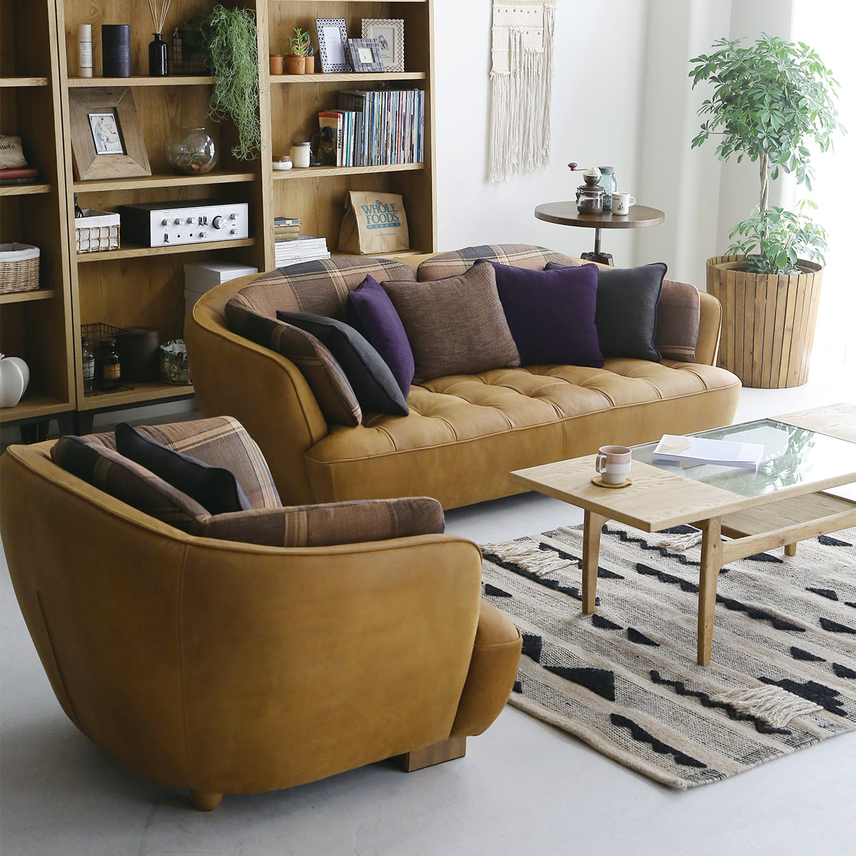 オピアム ソファ 1人掛け | タブ レザーワークス(tabu Leather Works