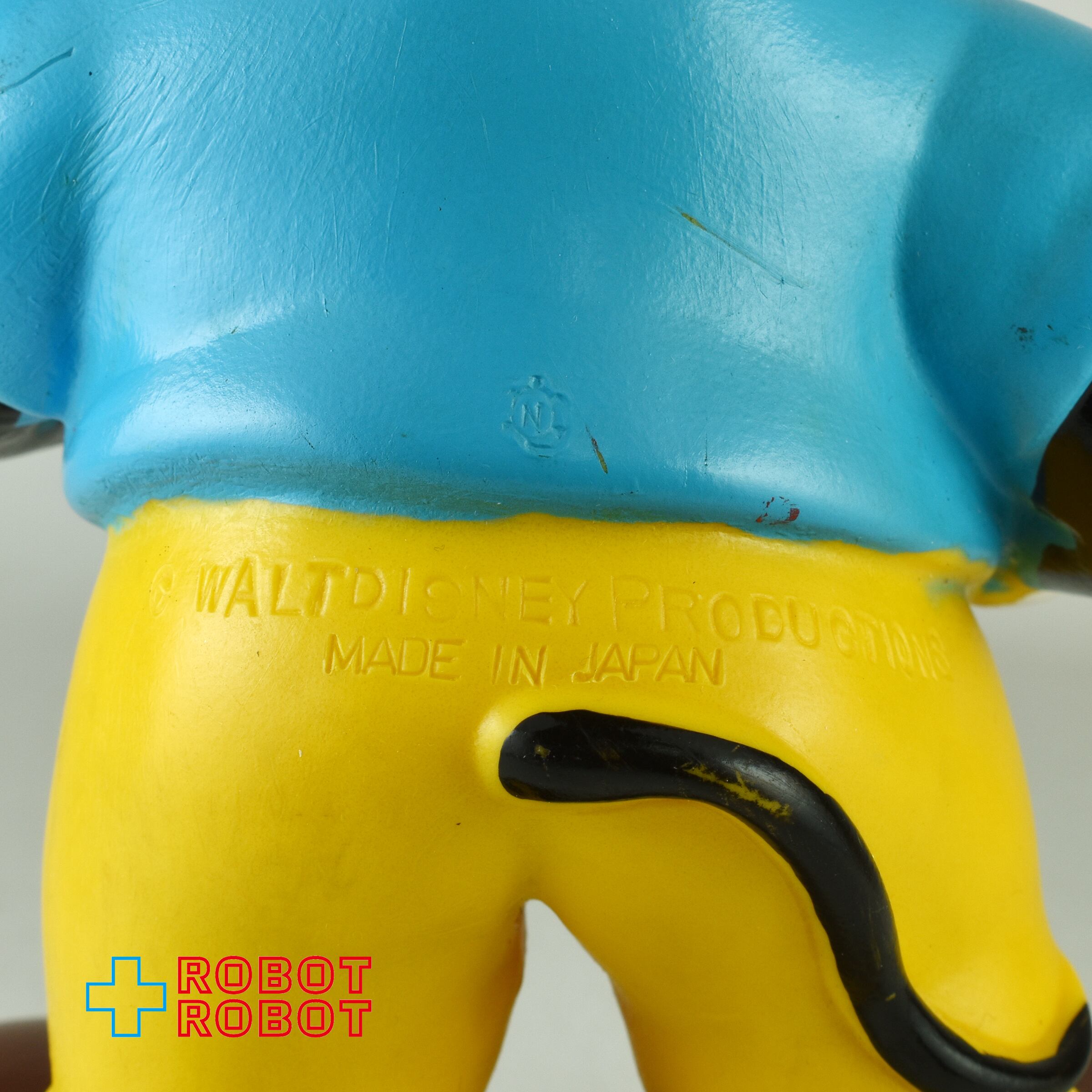 中嶋製作所 ディズニー ミッキーマウス ソフビフィギュア 水色シャツ