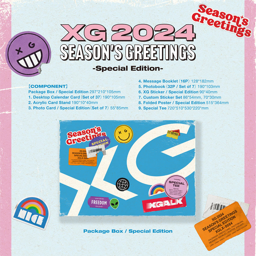 XG 2024 SEASON'S GREETINGS – XGALX OFFICIAL SHOP