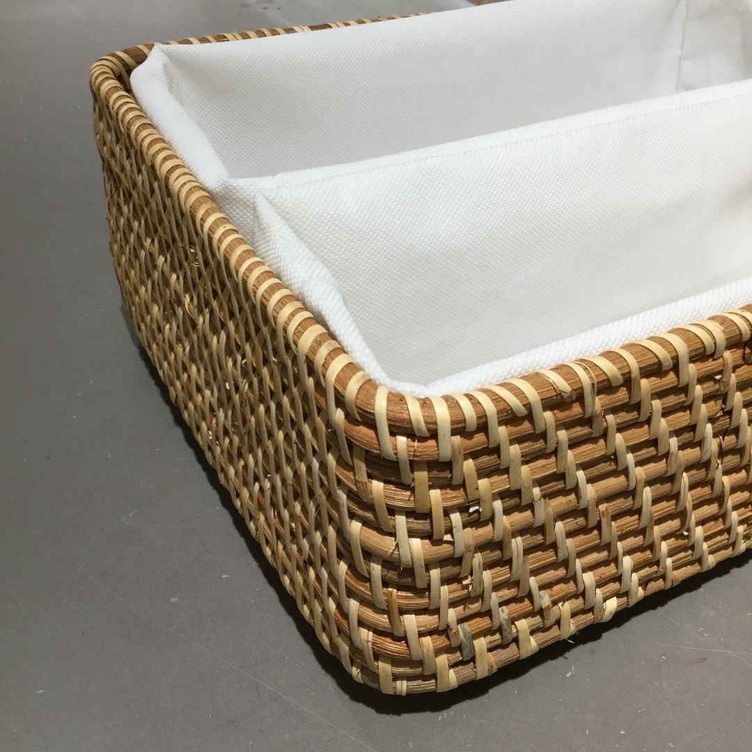 下北沢】重なるラタンバスケット｜ 無印良品