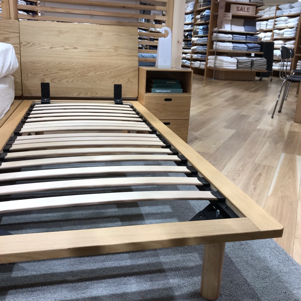 無印良品 シングルベッド フレーム マットレス MUJI ウッドスプリング