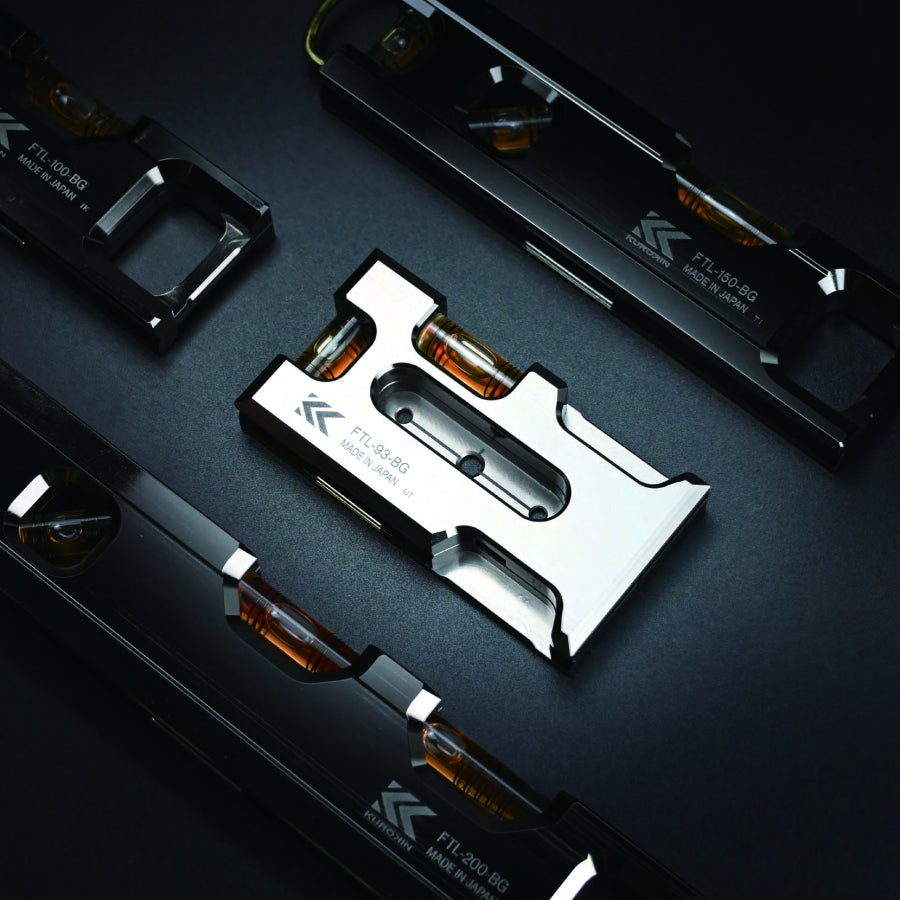 次回入荷分予約】 フジ矢 黒金 スイッチボックス用 アルミ水平器 FTL