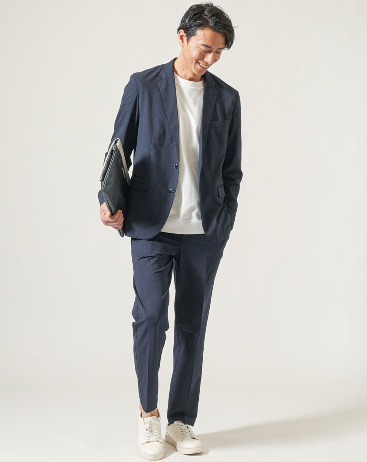 ネイビーセットアップ メンズ 春/夏/秋/冬【40代50代30代におすすめ