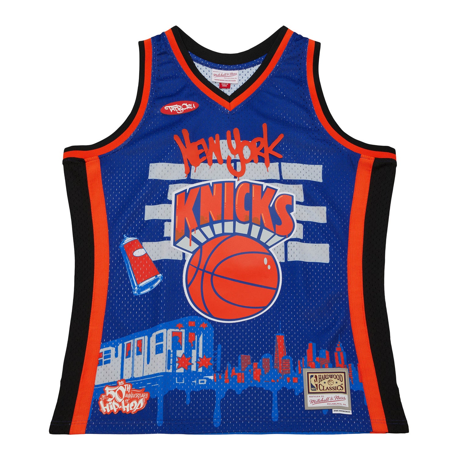 Mitchell & Ness Knicks x Tats Cru Hip Hop 50th Anniversary Fashion