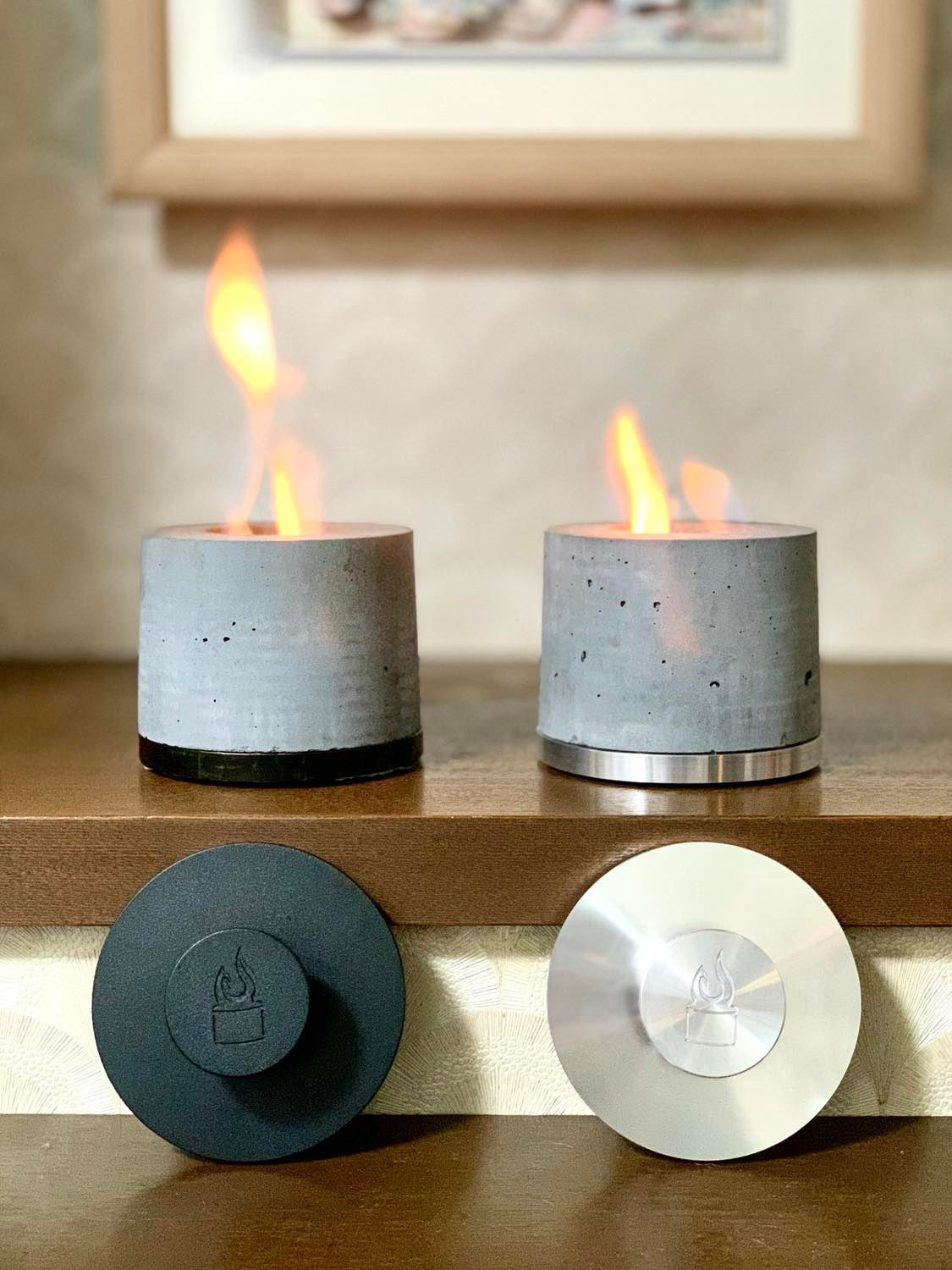 焚き火台】炎の癒しをもたらすフリッカーファイヤー FLIKRFIRE お家で