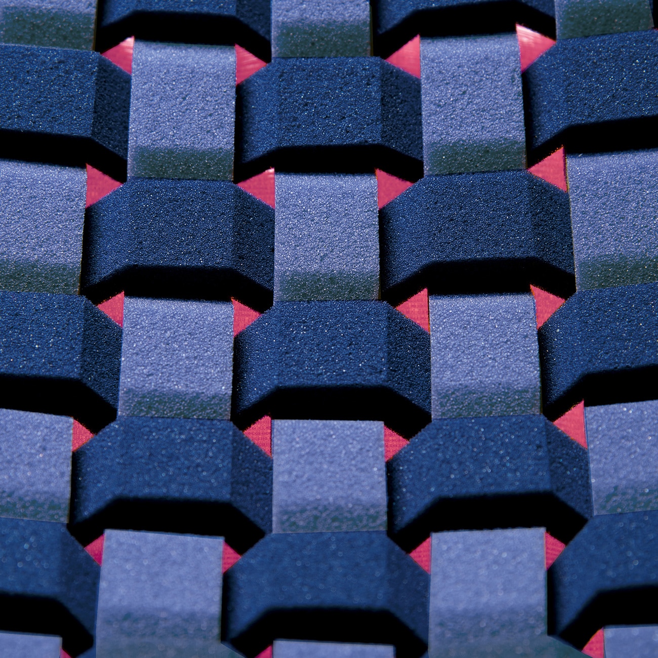 エアー4D］ピロー （高）63×38×13cm ネイビー 側地：ポリエステル100