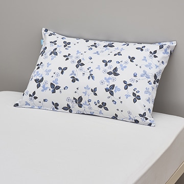 ウェッジウッド ピローケース(（63×43cm枕用）65×45cm ブルー): 枕