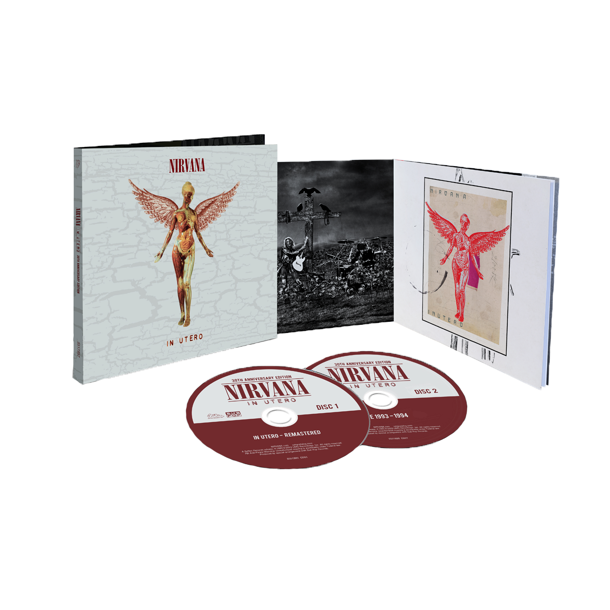 In Utero 30th Anniversary 2CD Deluxe – Nirvana Official Store