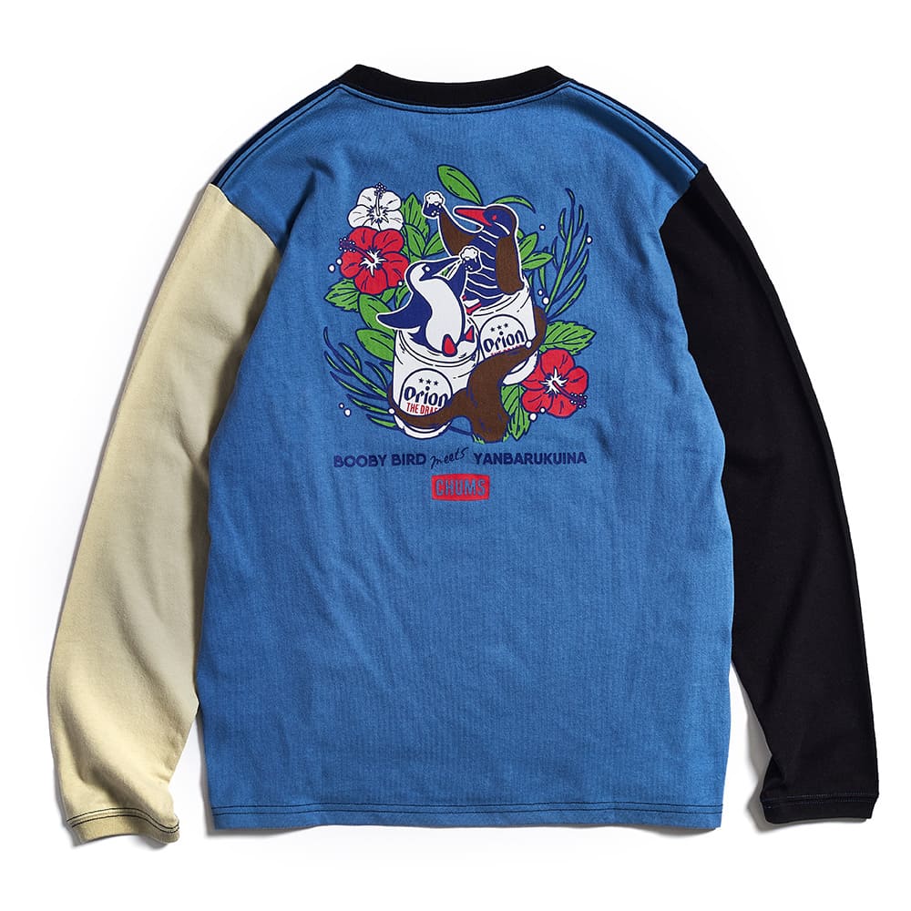 ORION×CHUMS コラボ24秋】OWYC24 ﾔﾝﾊﾞﾙｸｲﾅ ｶﾘｰ! ロングスリーブTシャツ