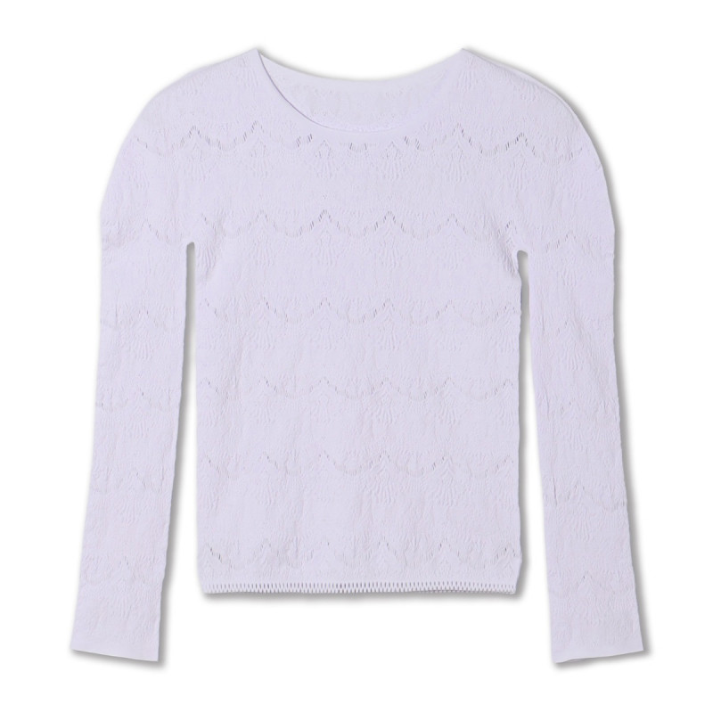 ノーソーイングニット】ノーソーイングクルーネックトップ 商品ページ