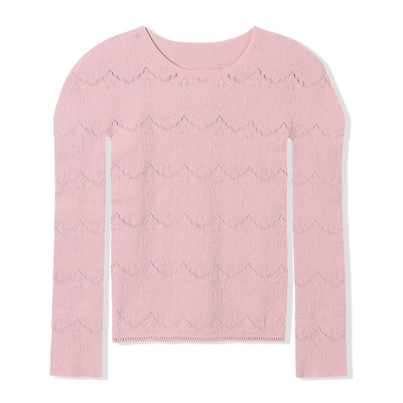 ノーソーイングニット】ノーソーイングクルーネックトップ 商品ページ