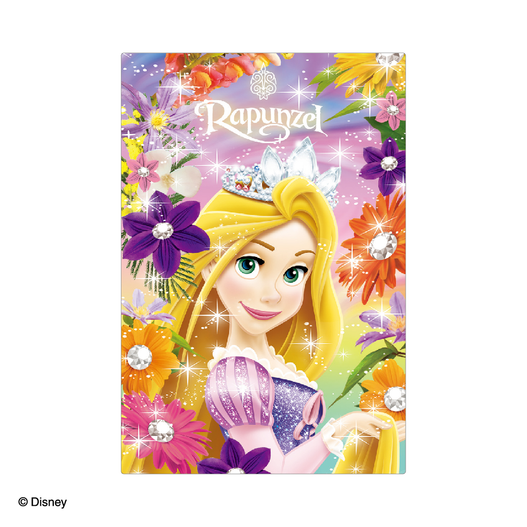 3Dポストカード ラプンツェル／フラワー S3802 | 2026年版手帳 | 手帳
