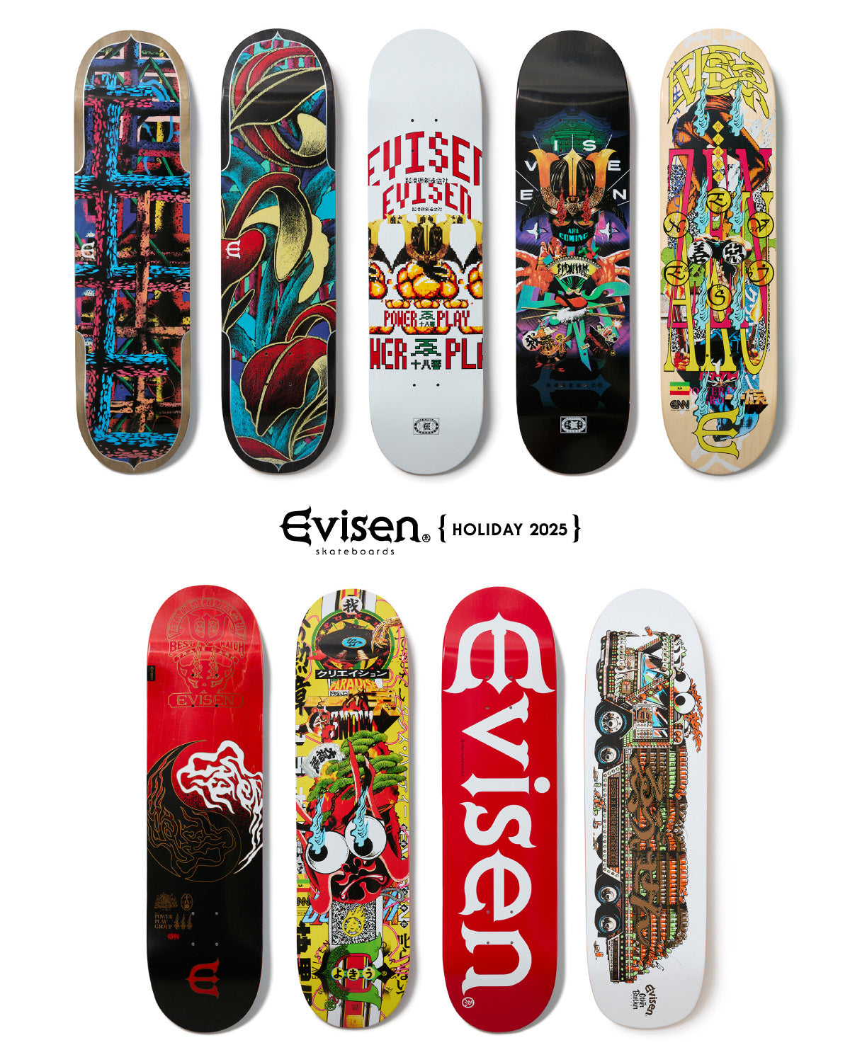 Evisen Skateboards ゑ (エビセン スケートボード) OFFICIAL ONLINE STORE