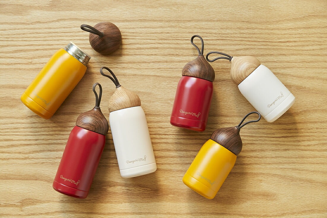 ドングリマグ 400ml マルーン 保温保冷 ステンレス真空二重構造 水筒