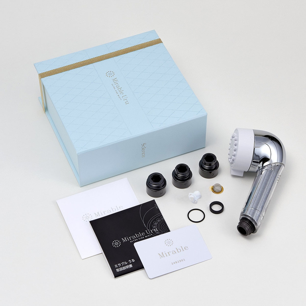 ウルトラファインバブルシャワーヘッド ミラブル潤 | ABCミッケ