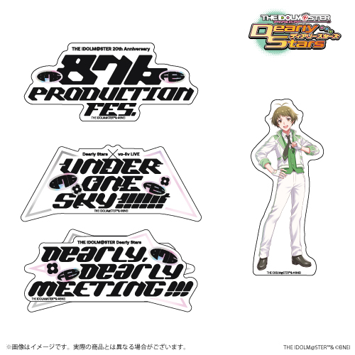 vα-liv 876 PRODUCTION FES. 公式ステッカーセット【秋月涼】