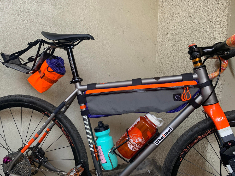 フレームバッグの新たなスタンダード！仕切れるフレームバッグCubicle