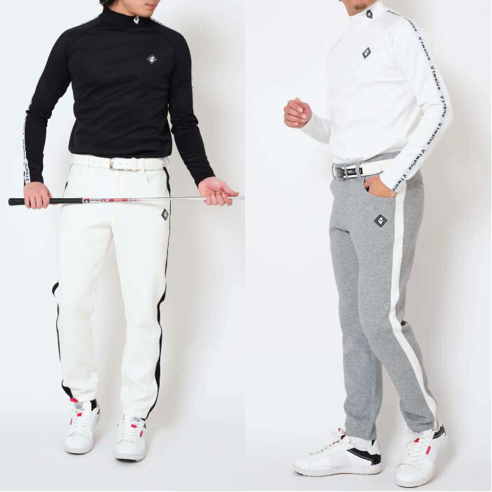 V12 ヴィトゥエルブ ゴルフウェア メンズ WT MOCK 長袖 モックネック