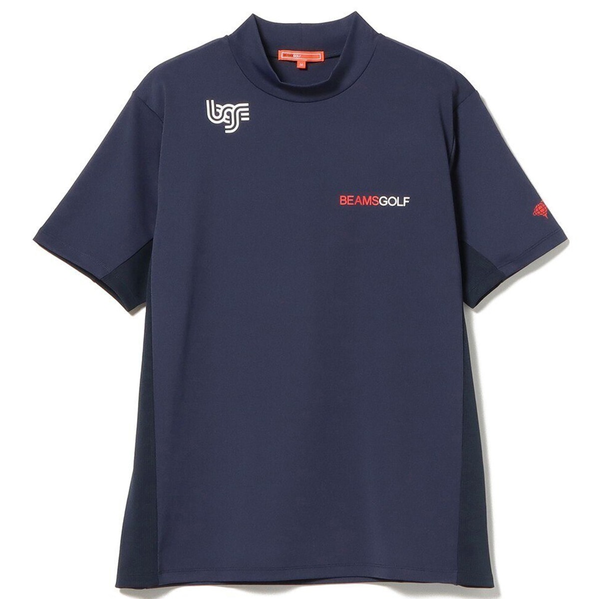 BEAMS GOLF ORANGE LABEL USシリーズ モックネックシャツ(半袖シャツ