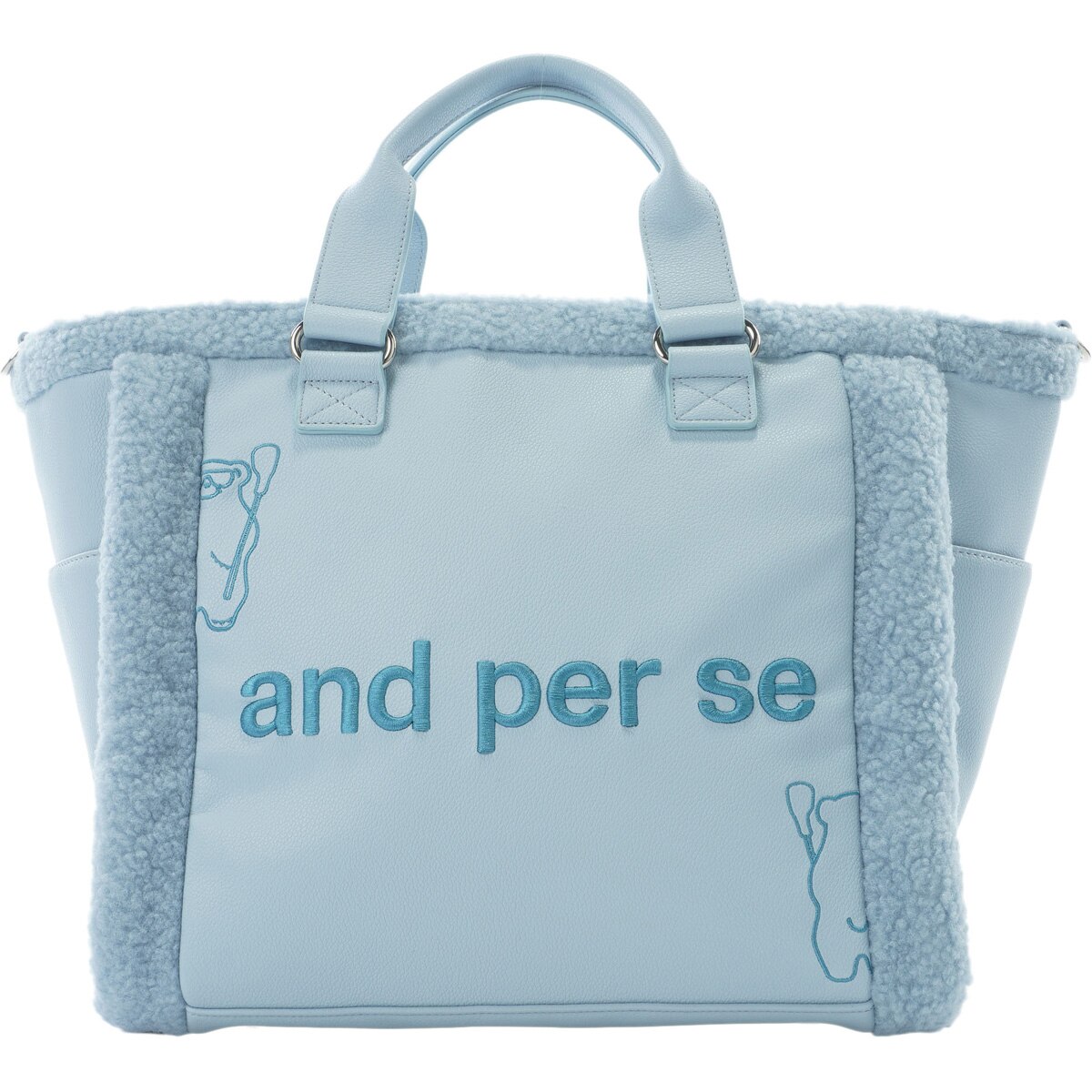 ボア ボストンバッグ レディス(ボストンバッグ)|and per se(アンパスィ