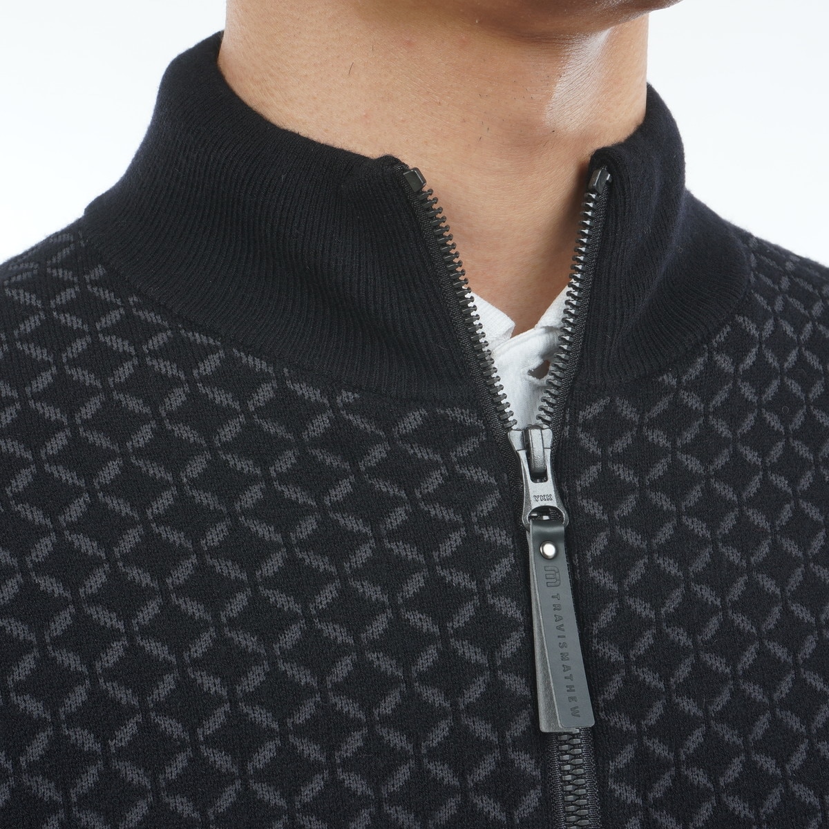 ストレッチ スタンドカラーフルジップジャケット(アウター(ブルゾン