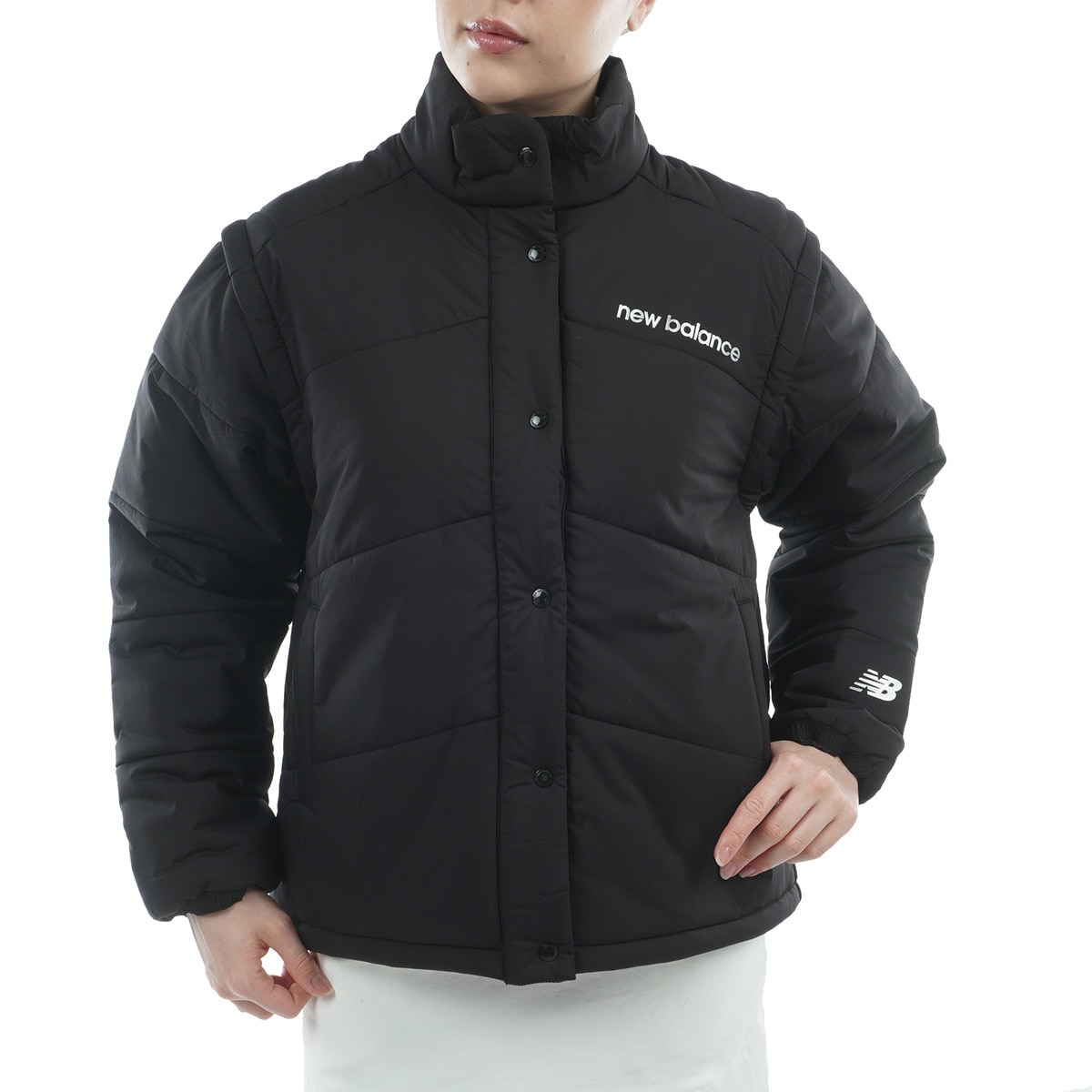 2WAY タフタ 中綿フルジップブルゾン レディス(アウター(ブルゾン