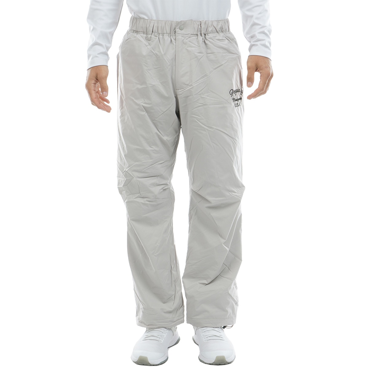 ストレッチ ブラッシュドメッシュライニングパンツ(ロングパンツ