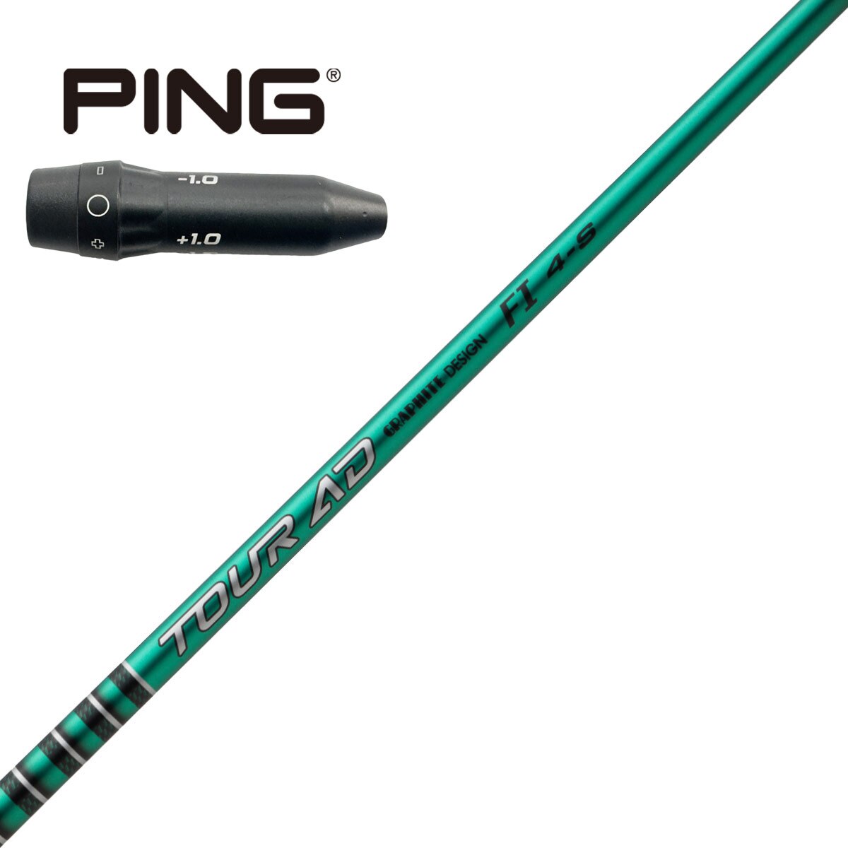 ピンドライバー用 Tour AD FI G440用スリーブ付きシャフト(スリーブ