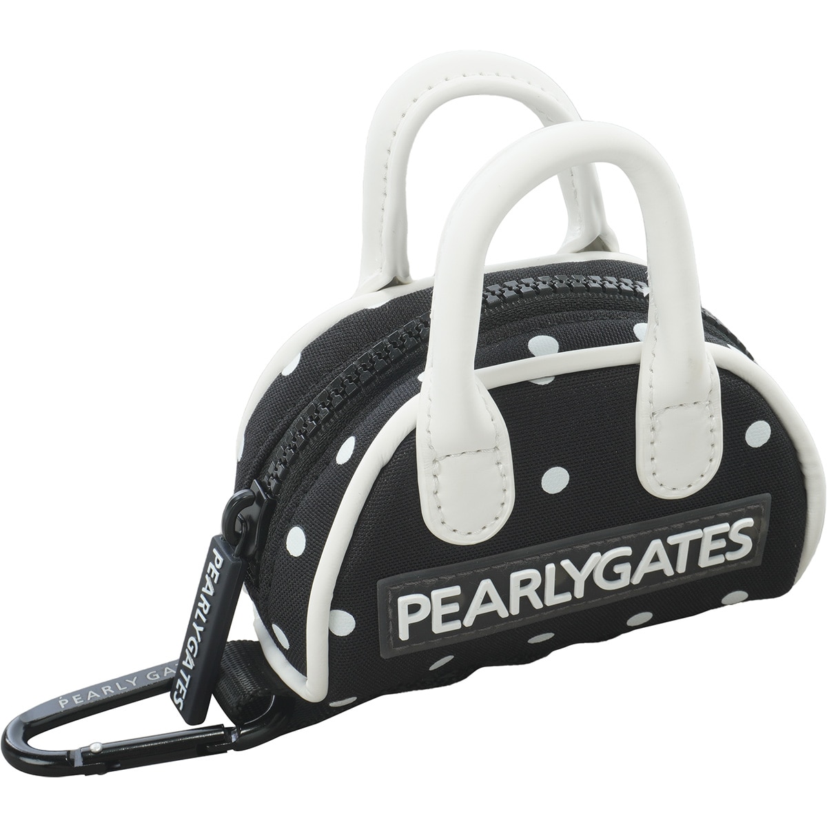 ミニドット柄ボールポーチ(ゴルフボールケース)|PEARLY GATES(パーリー