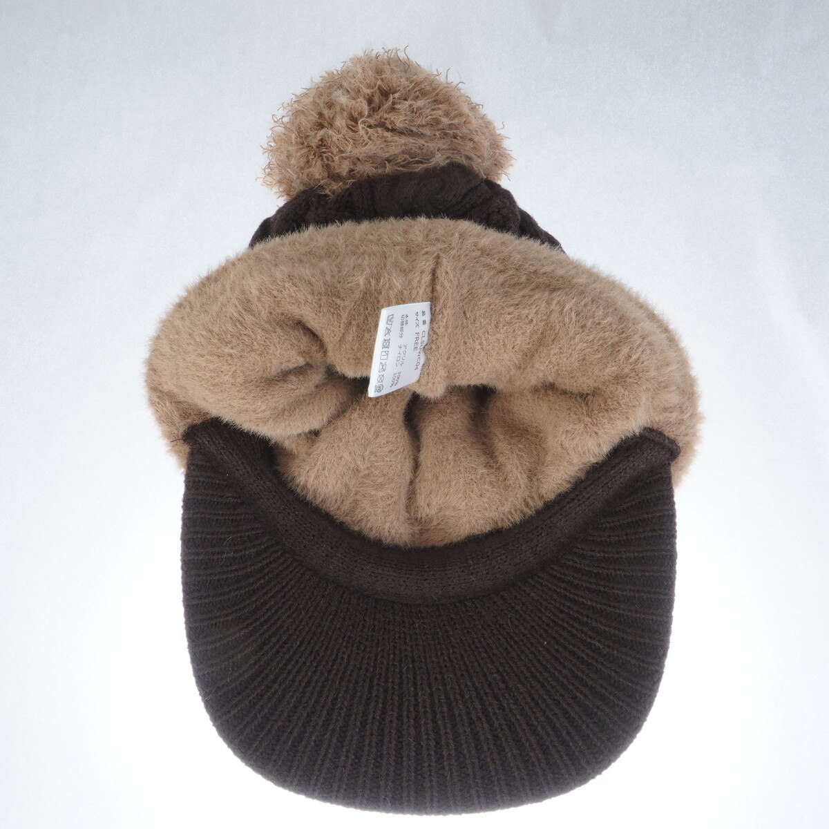 ツバ付きニットキャップ レディス(【女性】その他帽子)|Clunk(クランク