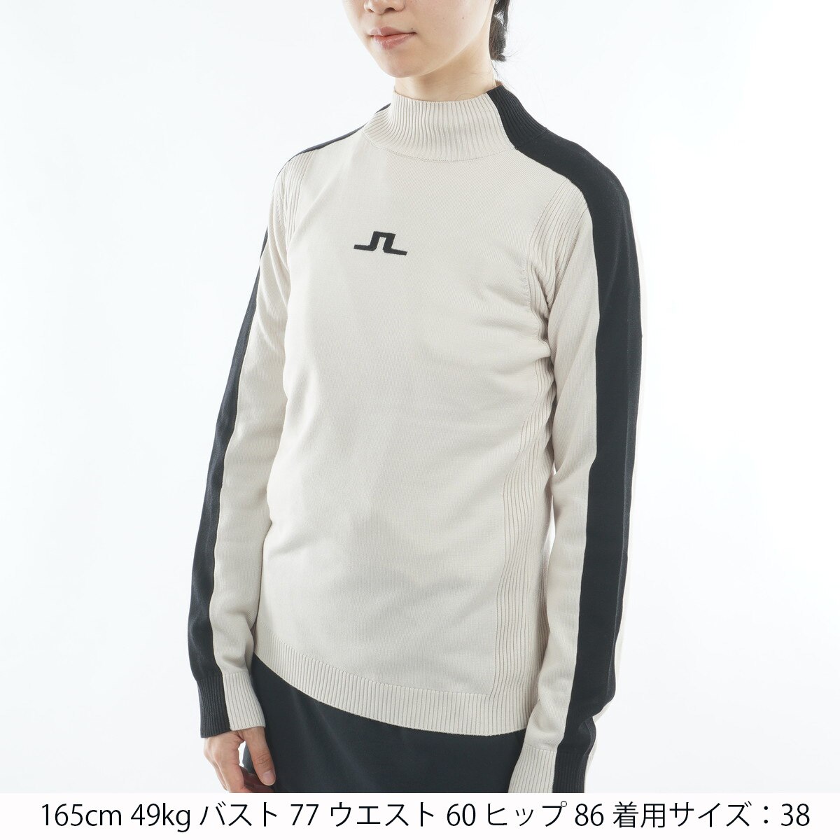 モックネックセーター レディス(中間着(セーター、トレーナー))|J