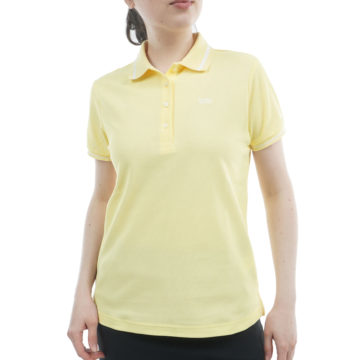 ビッグ裏鹿の子 半袖ポロシャツ レディス(半袖シャツ・ポロシャツ