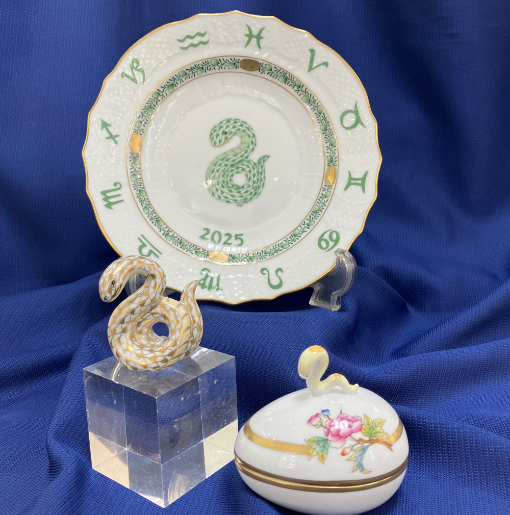 HEREND(ヘレンド) 干支 へび🐍 2025 | 特選和洋食器売場 | 大丸京都店