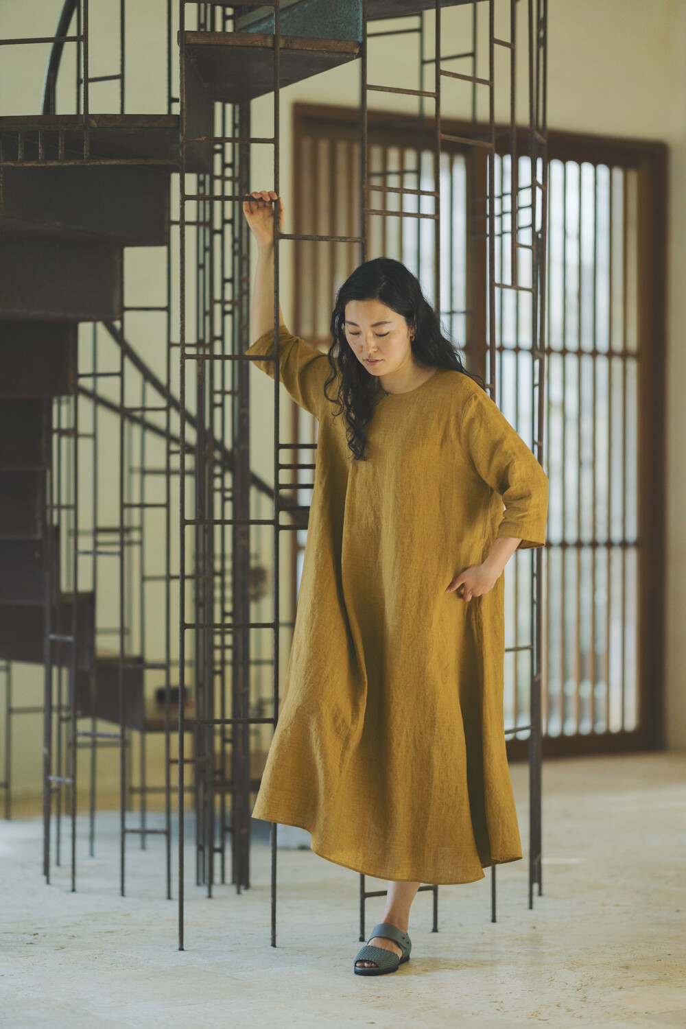 リネンむら染め ドレス ＞ | ヨーガンレール ババグーリ | 松坂屋