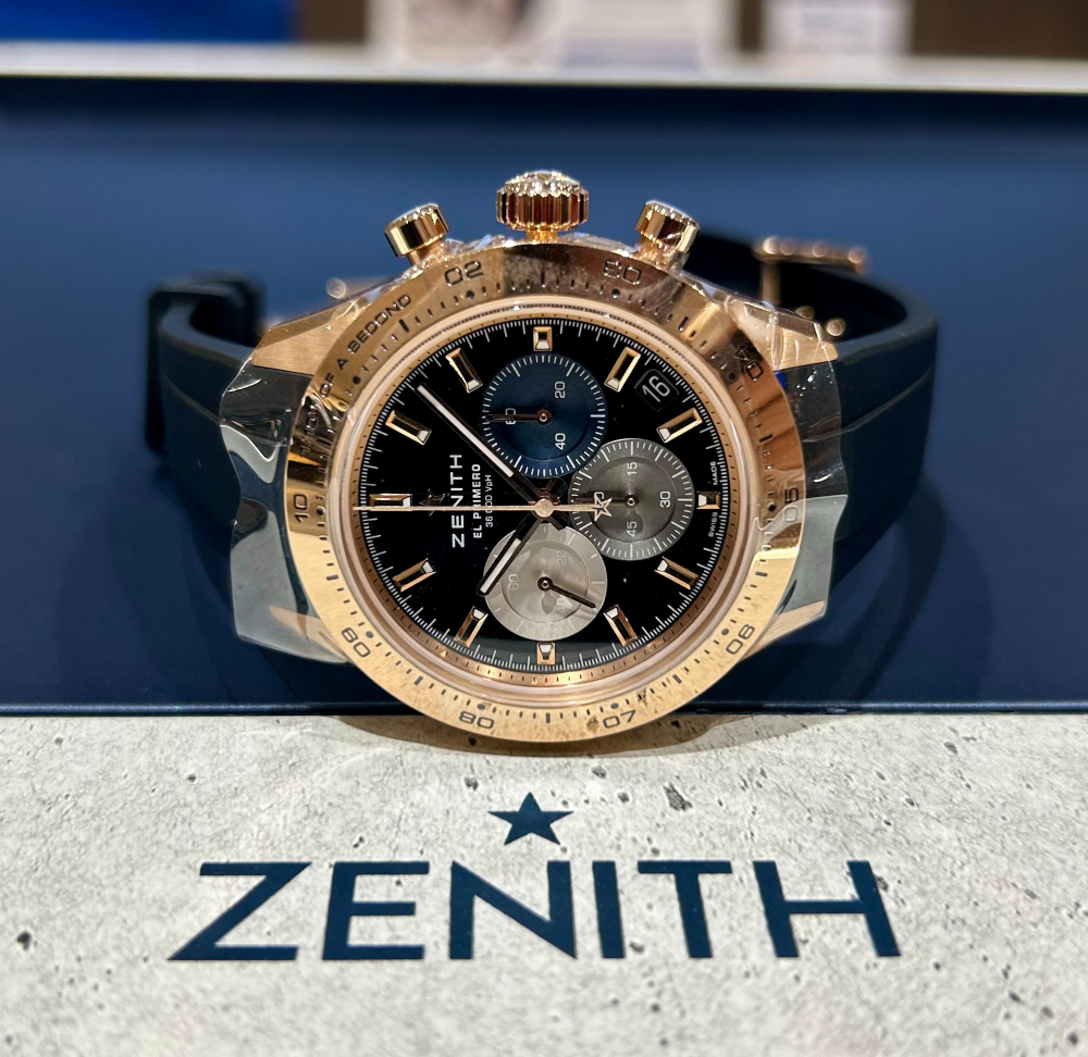 ZENITH】ローズゴールド×ブラックで魅せる、クロノグラフの頂点