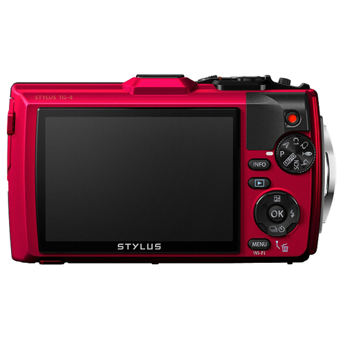 オリンパス STYLUS TG-4 Tough RED レッド | コンパクトデジタルカメラ