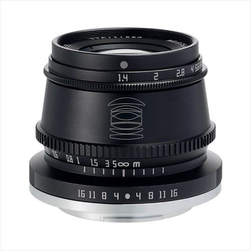 銘匠光学 TTArtisan 35mm f/1.4 C フジフイルムX用 ブラック | 交換レンズ