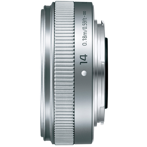 パナソニック LUMIX G 14mm F2.5 II ASPH. [H-H014A] シルバー｜交換
