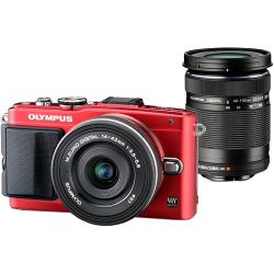 オリンパス PEN Lite E-PL6 ダブルズームキット ホワイト | ミラーレス一眼